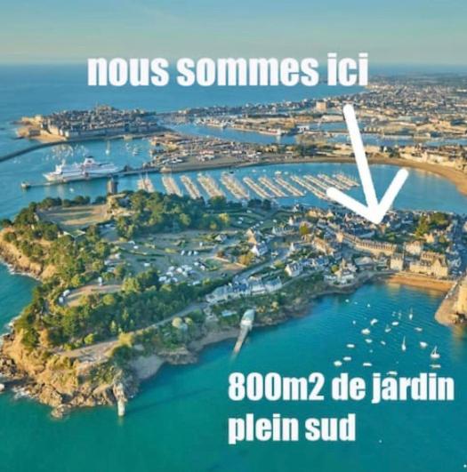 Appartement Aquaroom Rdc - Plage 50M - Rue Gratuite Saint-Malo Exterior foto
