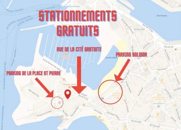 Appartement Aquaroom Rdc - Plage 50M - Rue Gratuite Saint-Malo Exterior foto